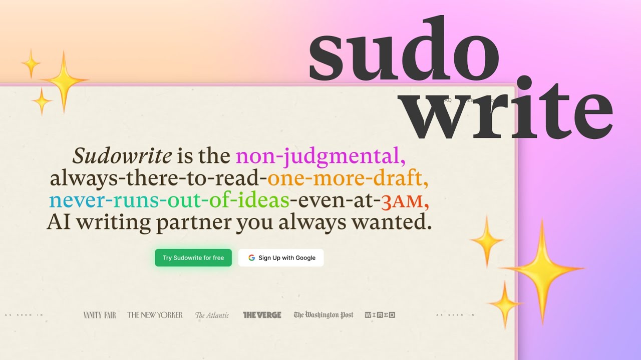 What does Sudowrite do? AI writing features explained