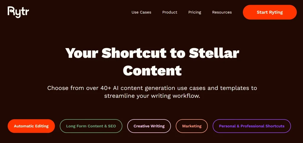Rytr use cases