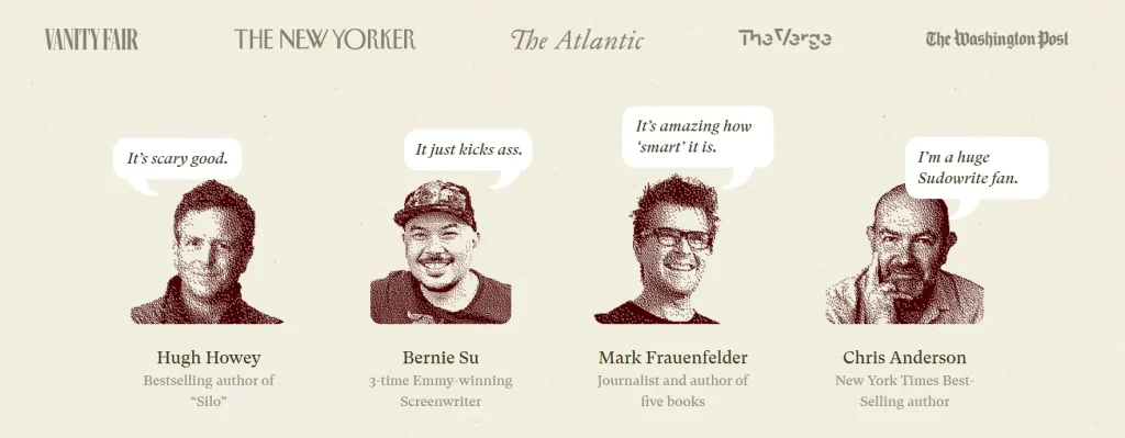 SudoWrite User Testimonials